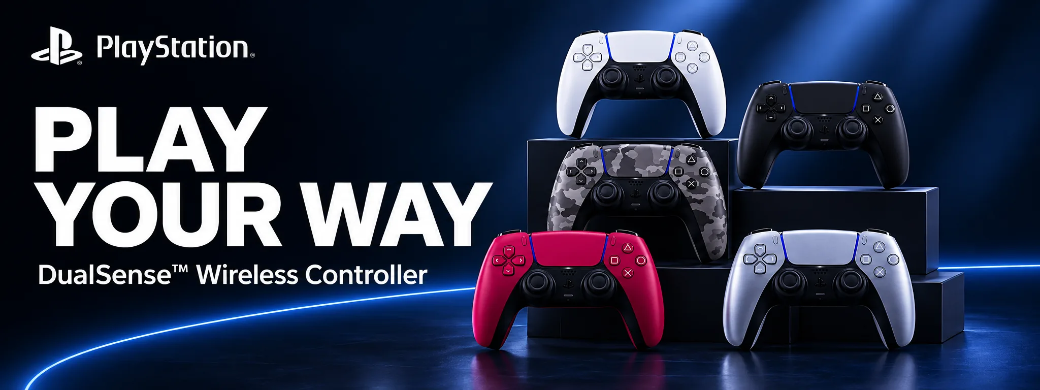 PS5 controller colour range banner